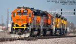 BNSF SD40-2 1884